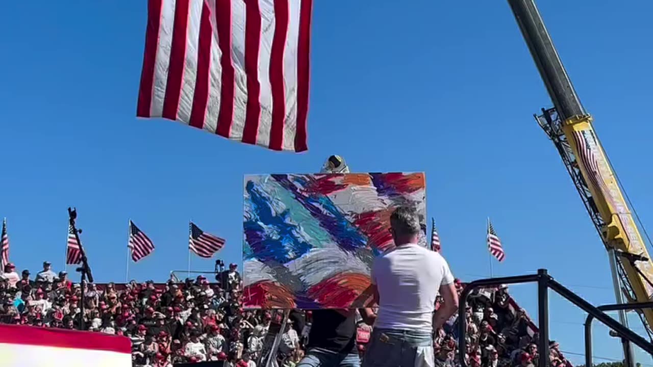 TRUMP Rally performance, Butler PA.