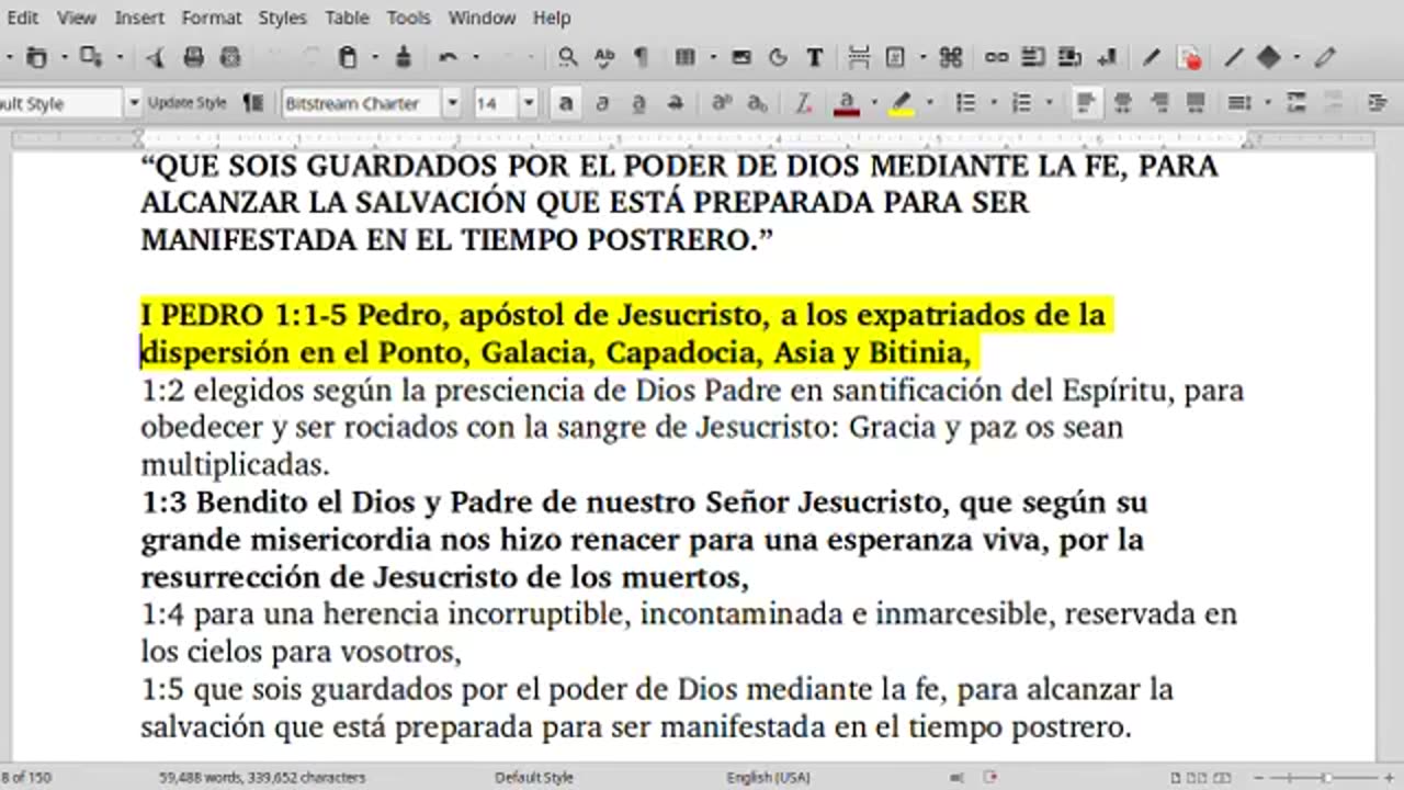 I PEDRO 1:1-5 LA VIDA ABUNDANTE EN CRISTO REYNA MCDONALD