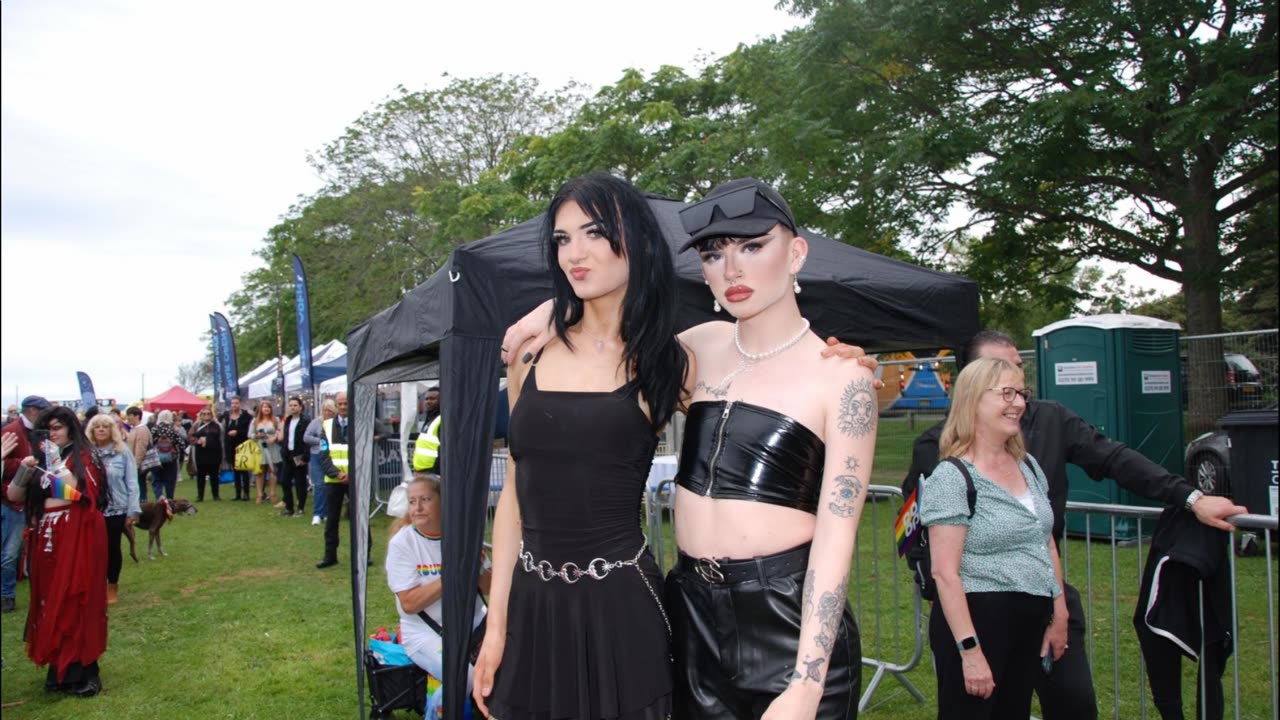 Torbay Torquay Devon England Gay LGBTQIA+Pride 7th September 2024 the People in pictures.