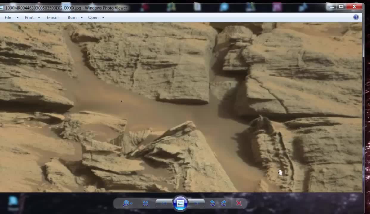 Mars - Dog Skeleton found on Mars