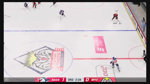 NHL22 (Ps5) Mannheim vs Pinguins Part3