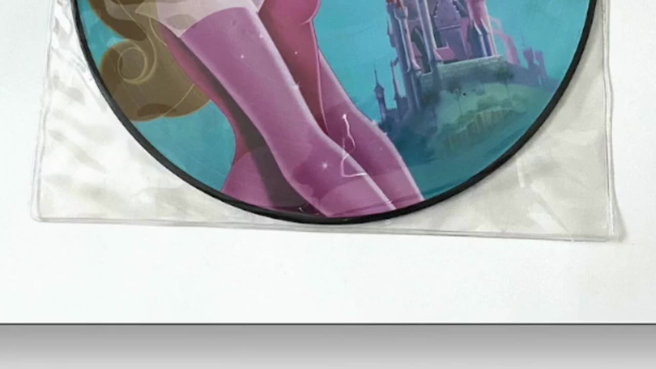 Disney Sleeping Beauty Vinyl LP Record Album Picture Disc #shorts