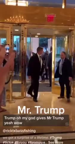 President Trump, let's go Brandon