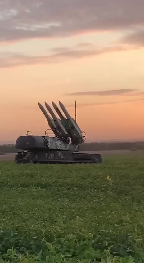 Ukrainian SAM Engages Russian Aircraft