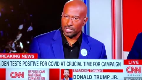 💥CNN's Van Jones: A Bullet couldn't stop TRUMP. A virus just stopped Biden