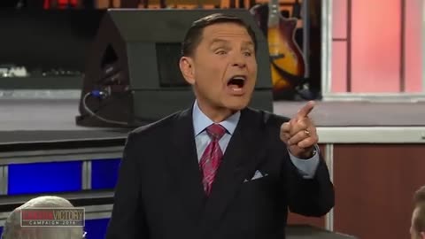 Kenneth Copeland becomes Demon Possessed on stage.