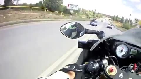 Just another wheelie crash