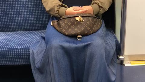 Japanese women getting some sleep on the train