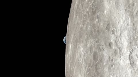 Apollo 13 Views Of the Moon in 4K