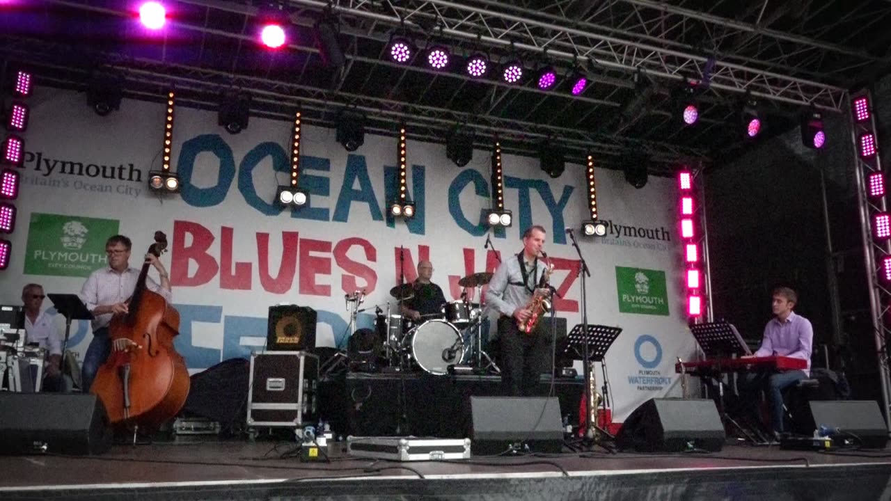 Neil Maye Quartet 1 Plymouth Barbican 2018. Plymouth Barbican. Jazz and Blues