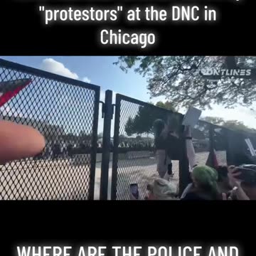 This kind of stuff doesn't happen at Trump Rallies