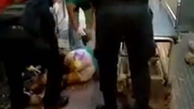 Woman shortly after vaccine