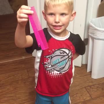 This Kid Wiped With A COMB?!
