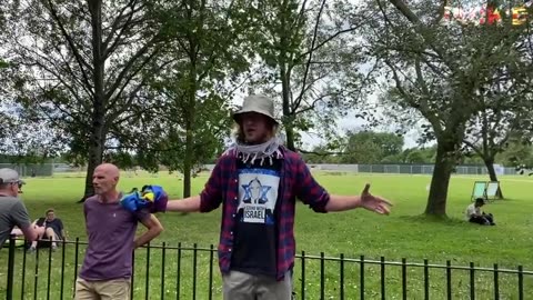 Zionism is a mental illness - Jack D at Speaker's Corner, Hyde Park, 21st July 2024