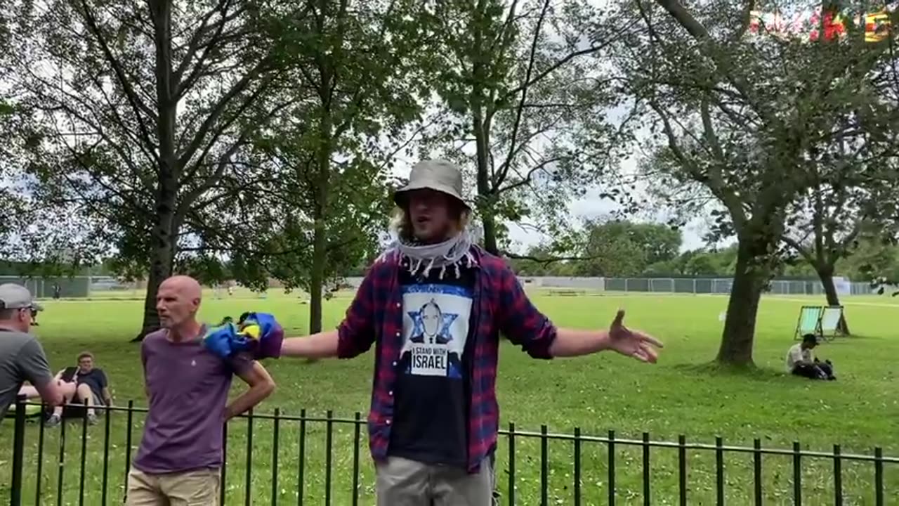 Zionism is a mental illness - Jack D at Speaker's Corner, Hyde Park, 21st July 2024