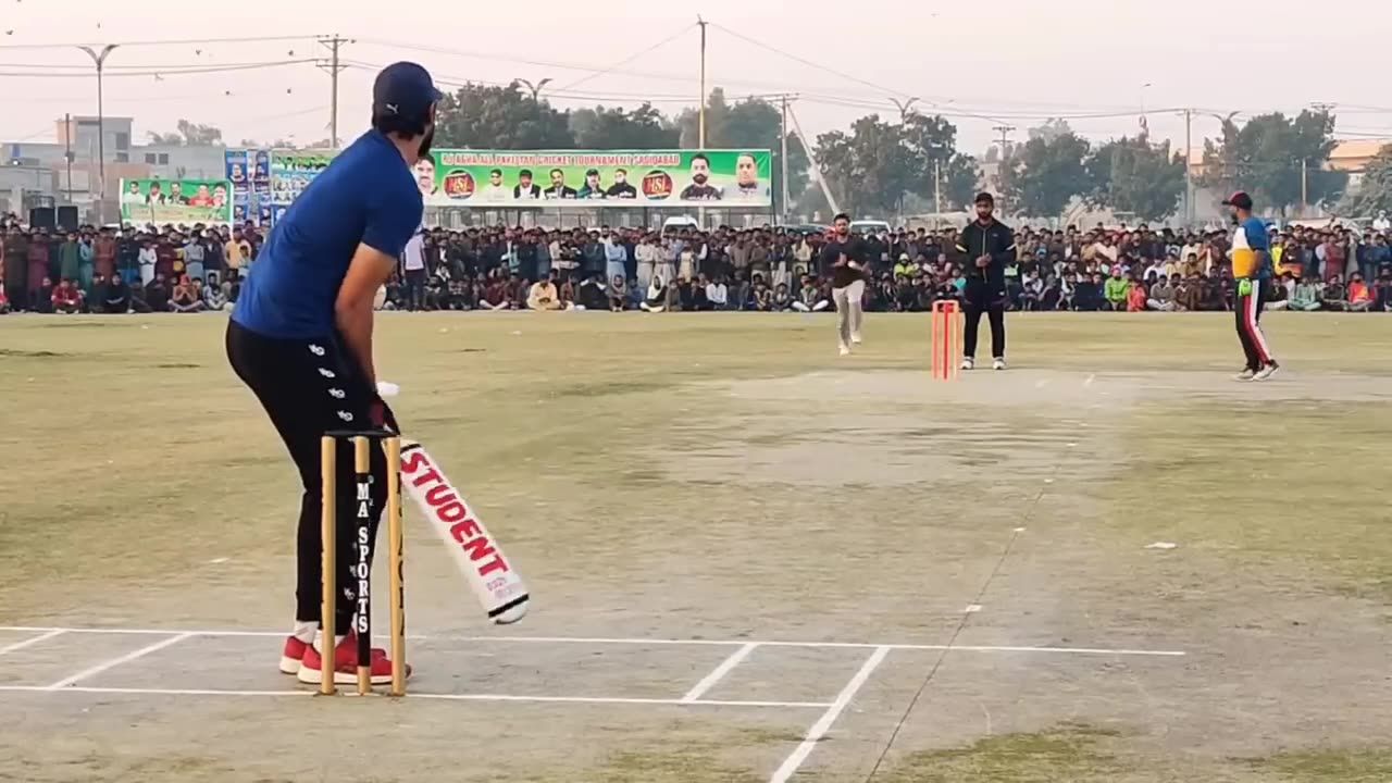 Tapeball cricket match