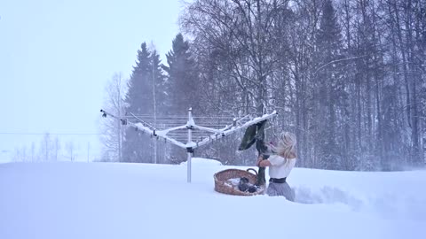 Look, How Nordic people do Loundry