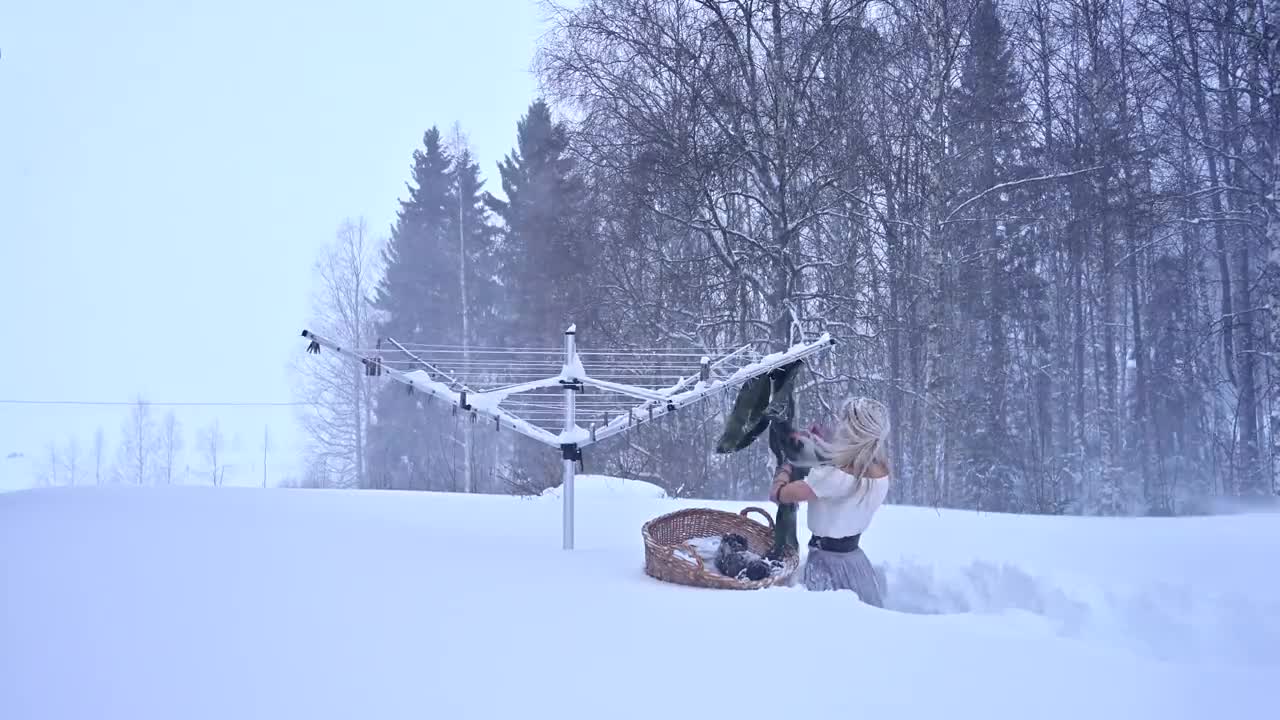 Look, How Nordic people do Loundry