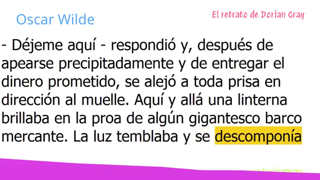 Oscar Wilde - El retrato de Dorian Gray 2/3