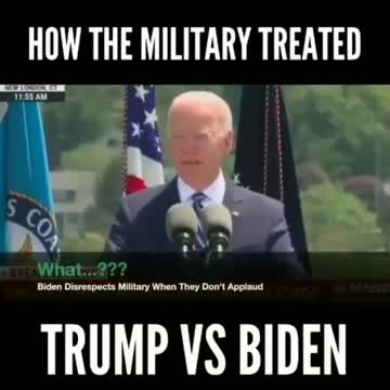Trump & the Military VS Biden & the Military