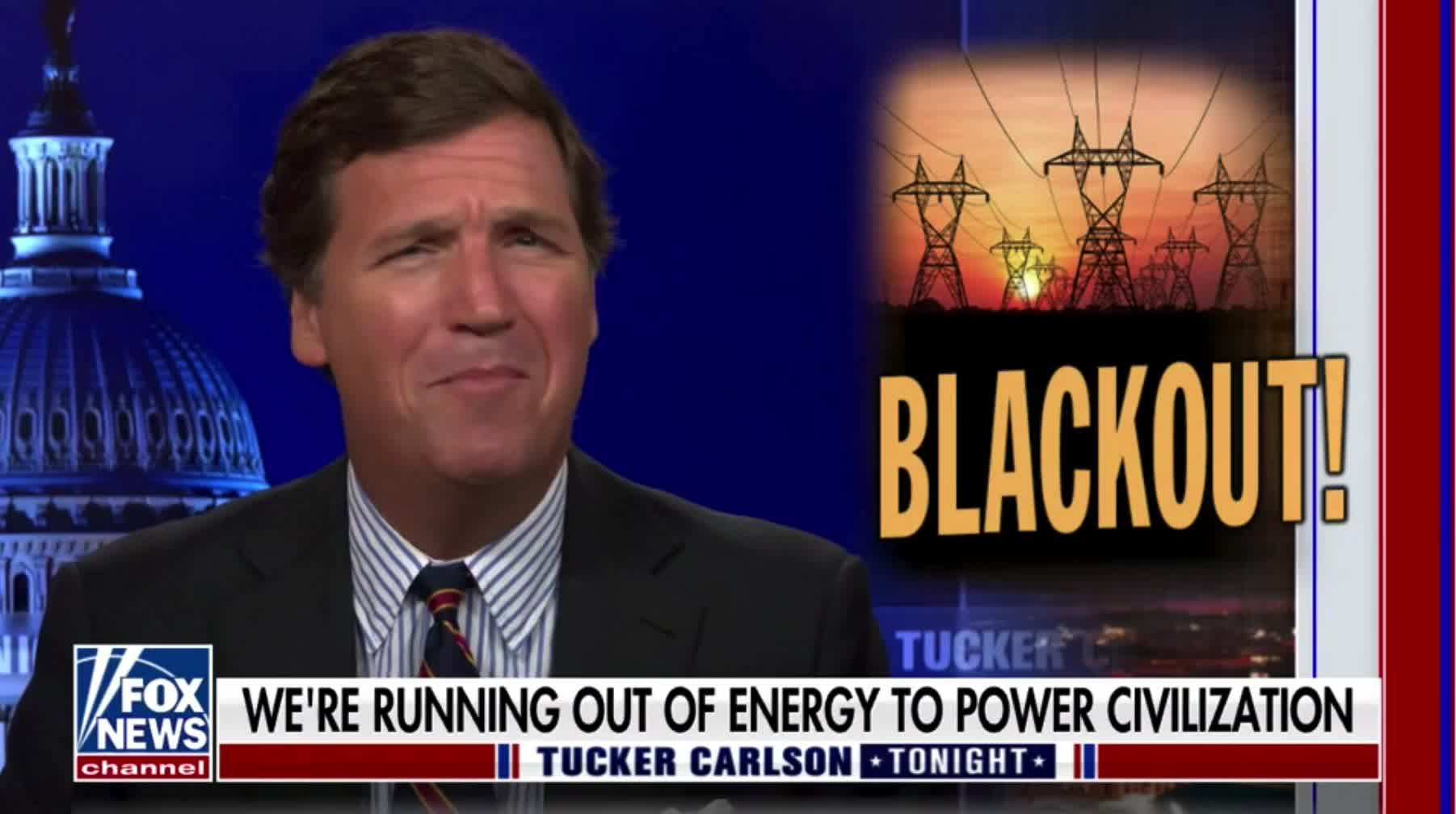 Tucker Carlson mocks the left for being so quick to call people "racist"