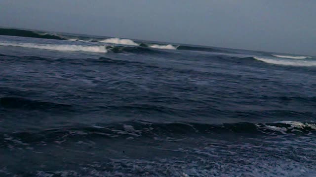 Beach, waves, relax, view, ocean