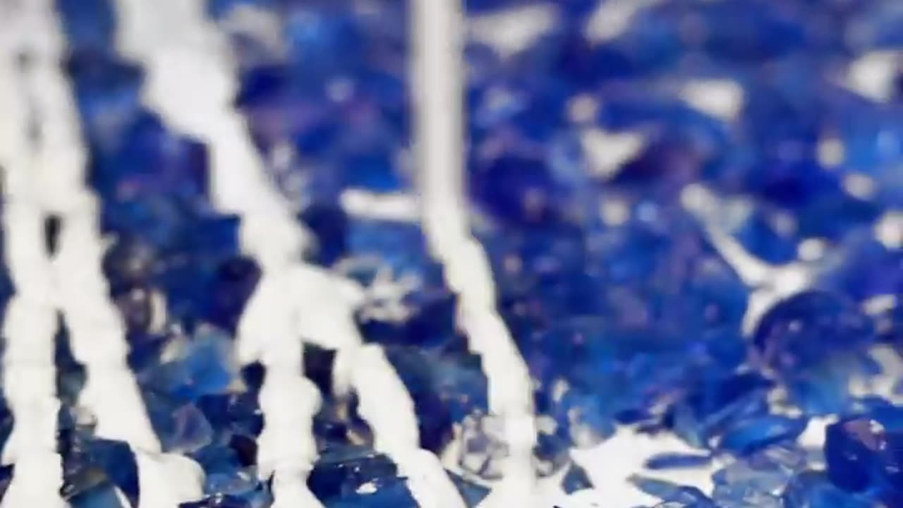 How it's made - Crystal Blue Terrazzo Tiles