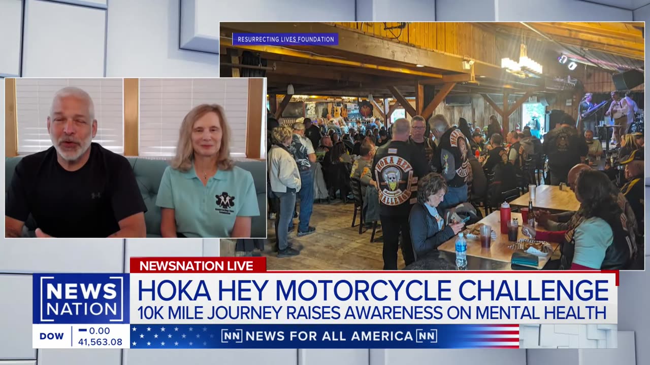 Veteran braves 10,000-mile Hoka Hey Motorcycle Challenge for good | NewsNation Live