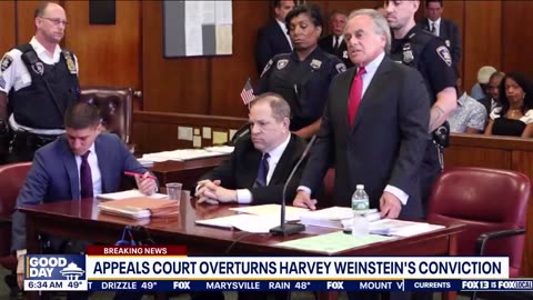 Wild Harvey Weinstein Rape Conviction Is Overturned By New Yorks
