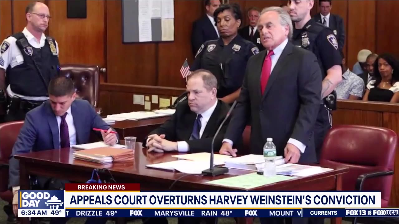 Wild Harvey Weinstein Rape Conviction Is Overturned By New Yorks
