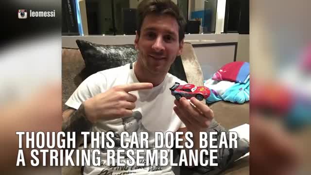 Leo Messi wants you to check out his new car