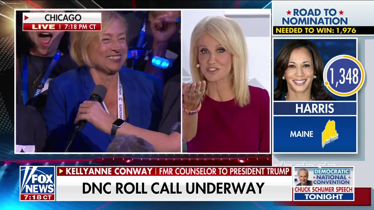 Kellyanne Conway The idea of Kamala Harris as commander-in-chief is 'REALLY SCARY'