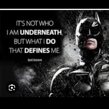 Slinke Scouse - Batman #hope #light #love