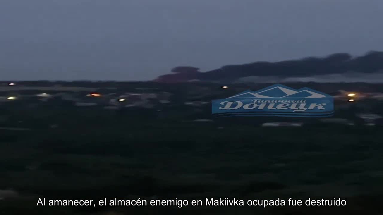 ️Al amanecer, el almacén enemigo destruido en el Makiivka ocupado continúa detonando. Suscribir