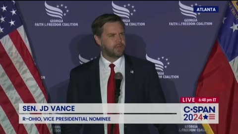 Senator JD Vance Remarks Faith and Freedom Dinner