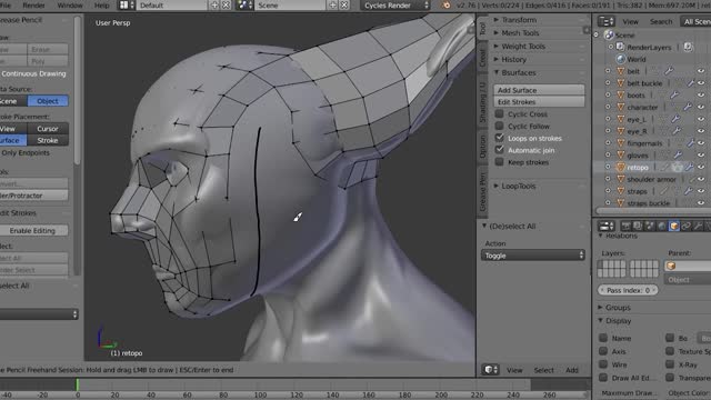 Adjust The Side Of The Game Character