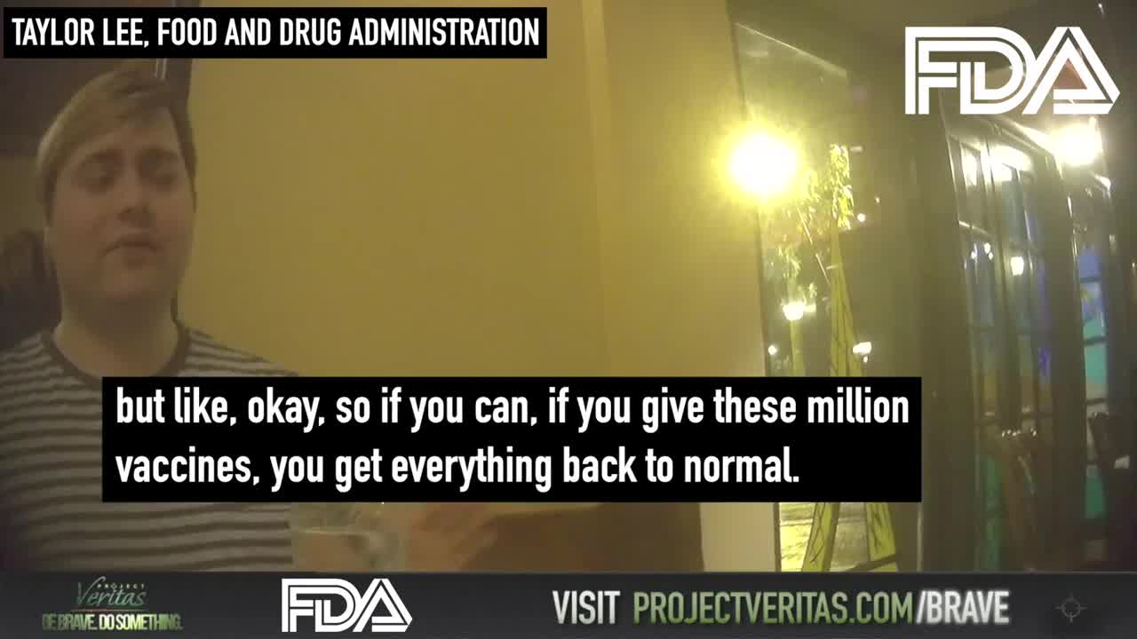 Part 2 - FDA Official "Blow Dart African Americans" - Project Veritas