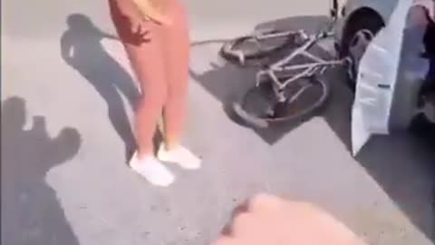 woman shows dominant response