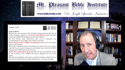 Mt. Pleasant Bible Institute (09/12/22)- Judges 16:19-22