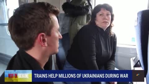 Train Operators Help Evacuate Millions Of Ukrainians To Safety