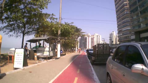 cycling bike beach Brazil