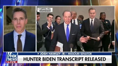 Josh Hawley: "Hunter Biden clearly sold access to his dad and he’s playing us for fools."