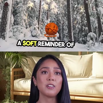 Girl's Enchanting Journey Through Snow