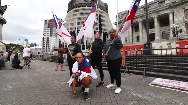 New Zealand Covid protest grows after police draw back | AFP