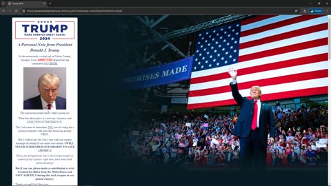 Google Censoring President Trump Donation Page