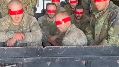 🇷🇺🇺🇦A new batch of Ukrainian Armed Forces prisoners