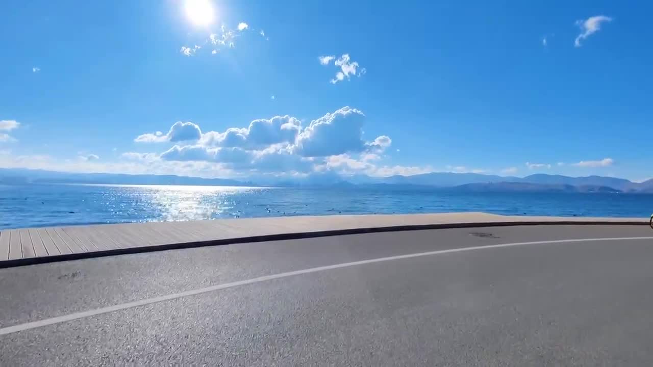 Always go to the beach with the person you love once in your life