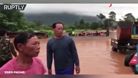 Stotine nestalih nakon puknuća brane u Laosu