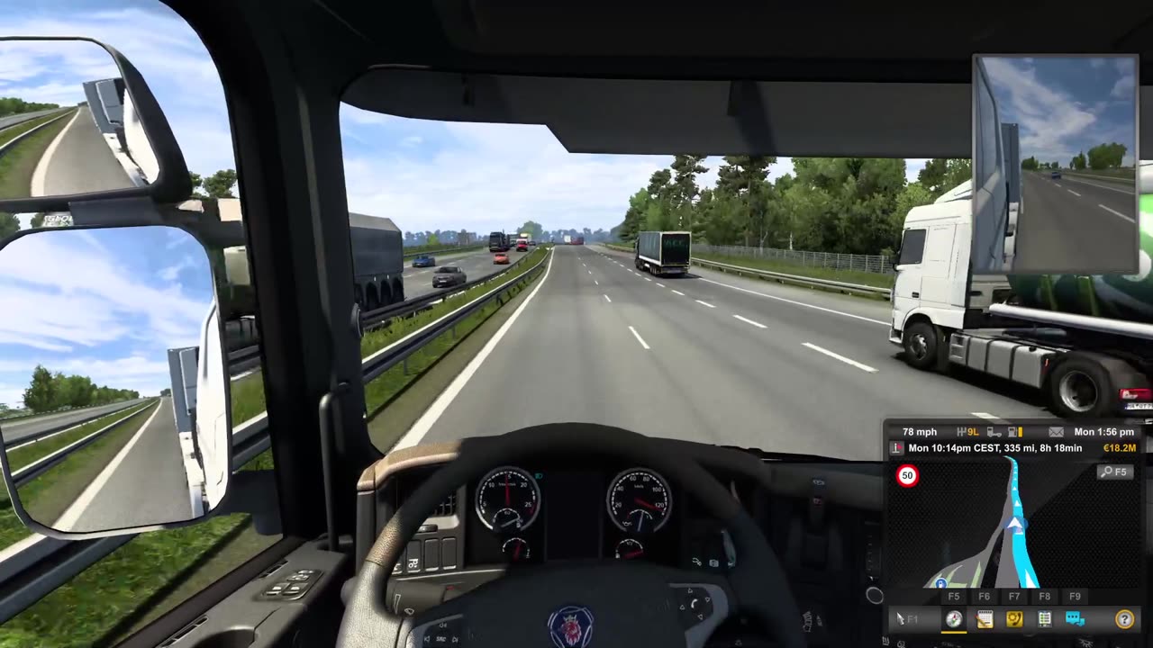 Smoking & Playing Euro Truck Sim 2 -15,000 HP