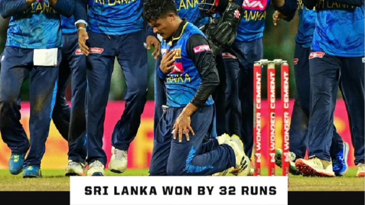 India vs Sri Lanka 2nd ODI.Sri Lanka won.#cricket #t20worldcup #shortvideo #t20 #youtubeshorts